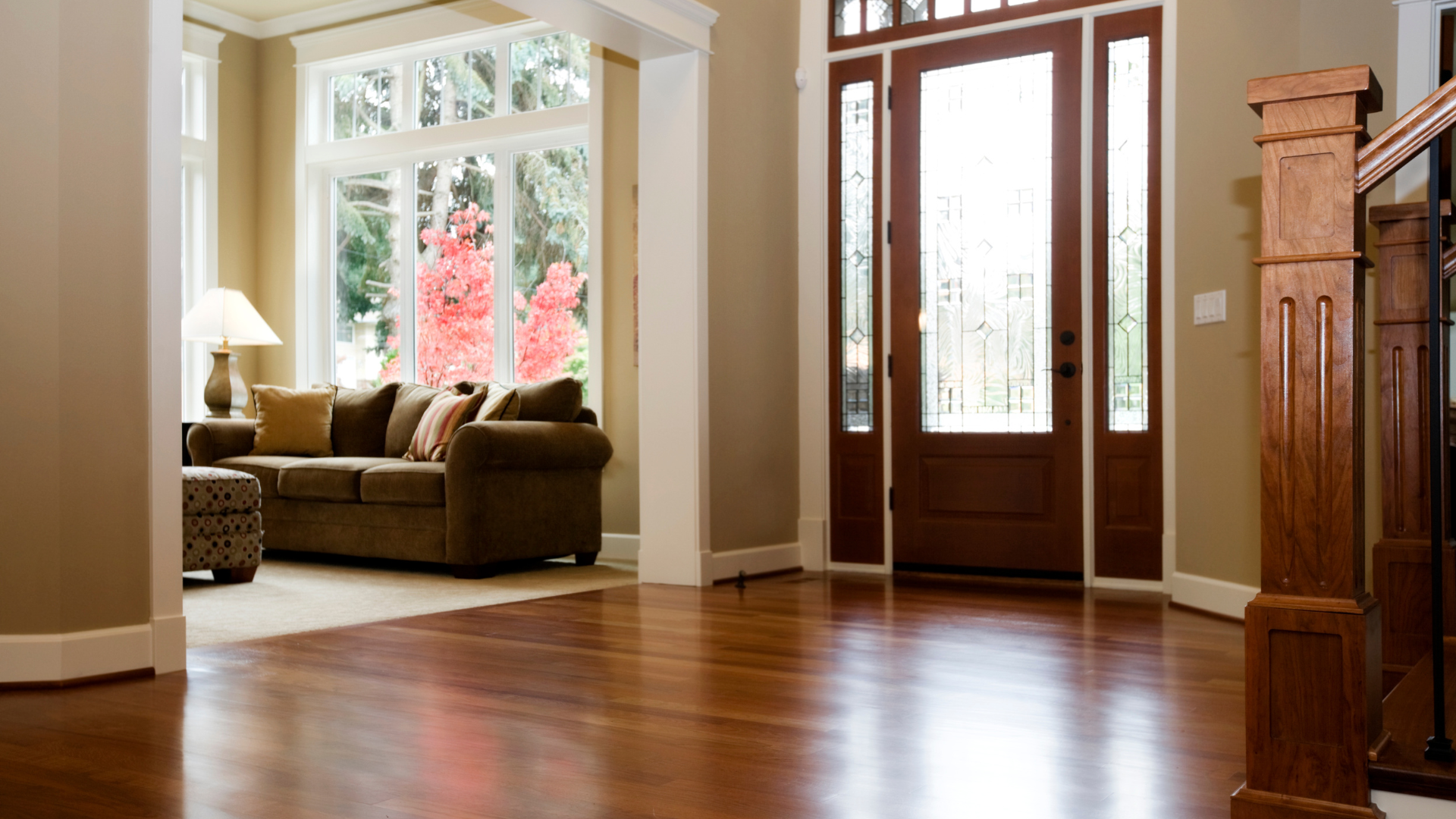 Premium wood flooring installation with beautiful hardwood floors enhancing modern home interiors and custom flooring designs