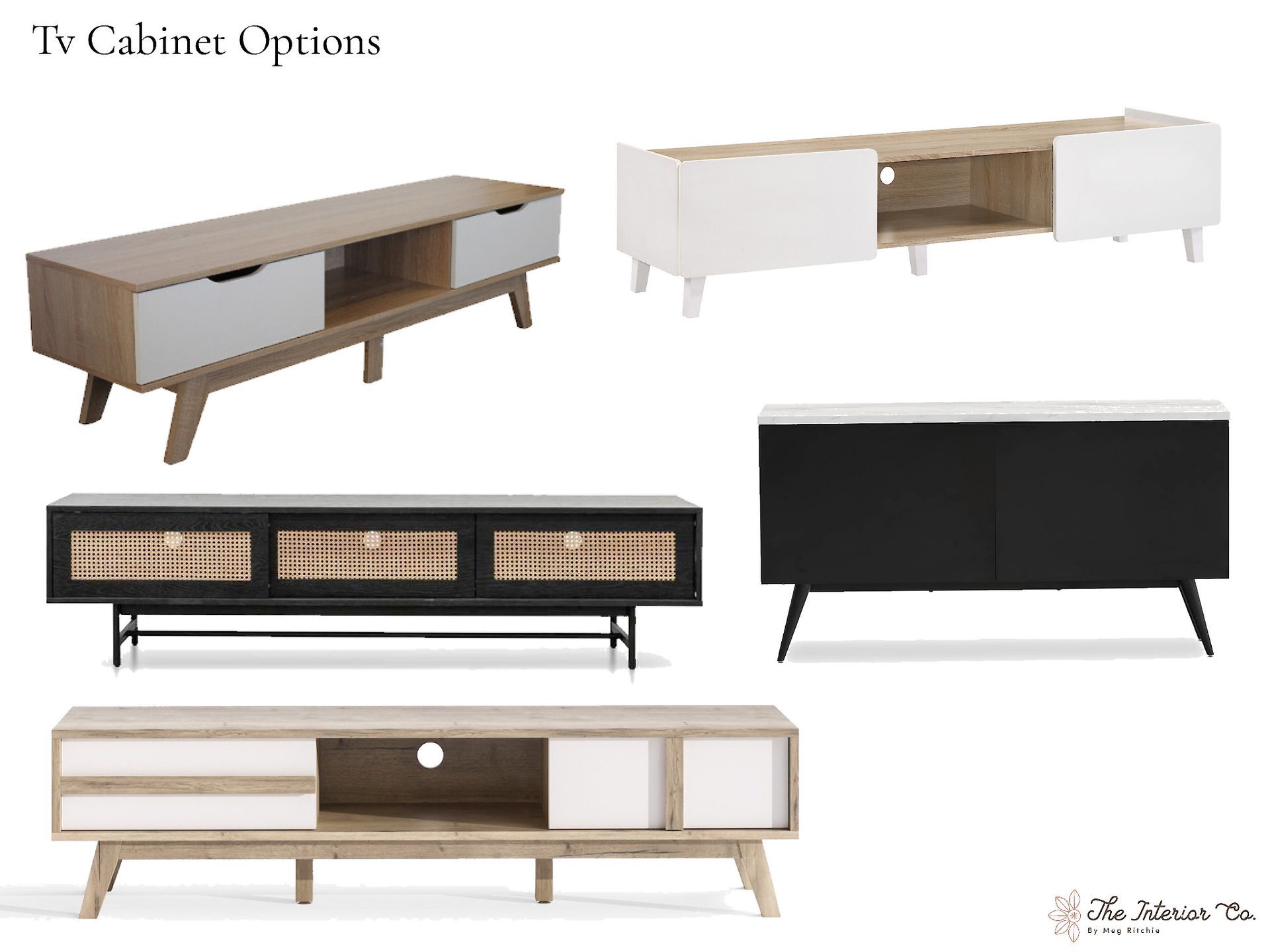 There are many different types of tv cabinets.