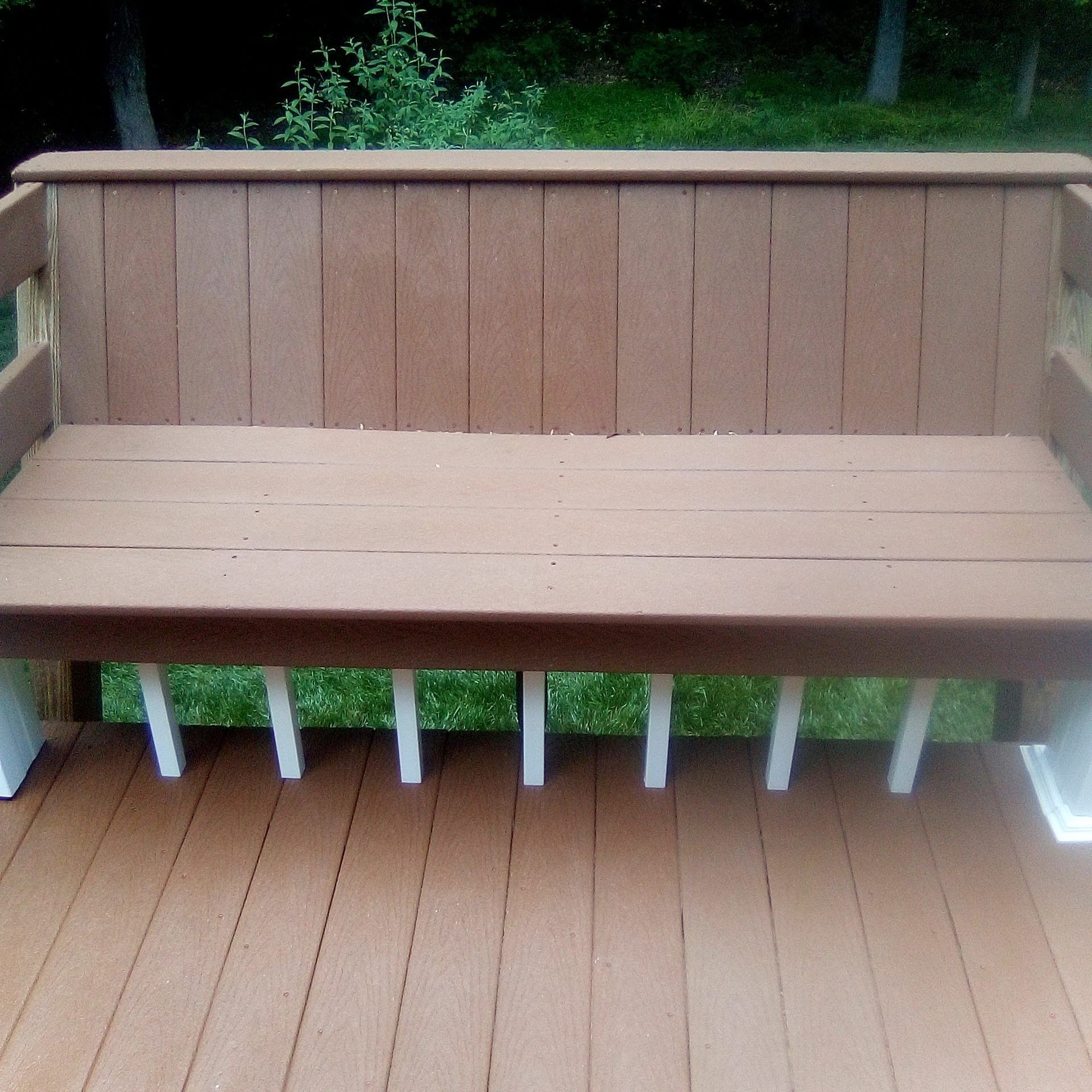 After Cleaning Chair Deck — Richmond, VA — A + Pressure Washing