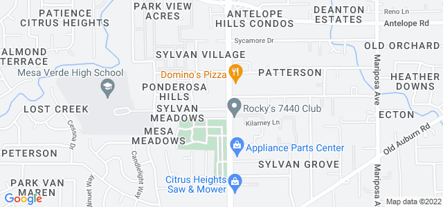 Map of business location