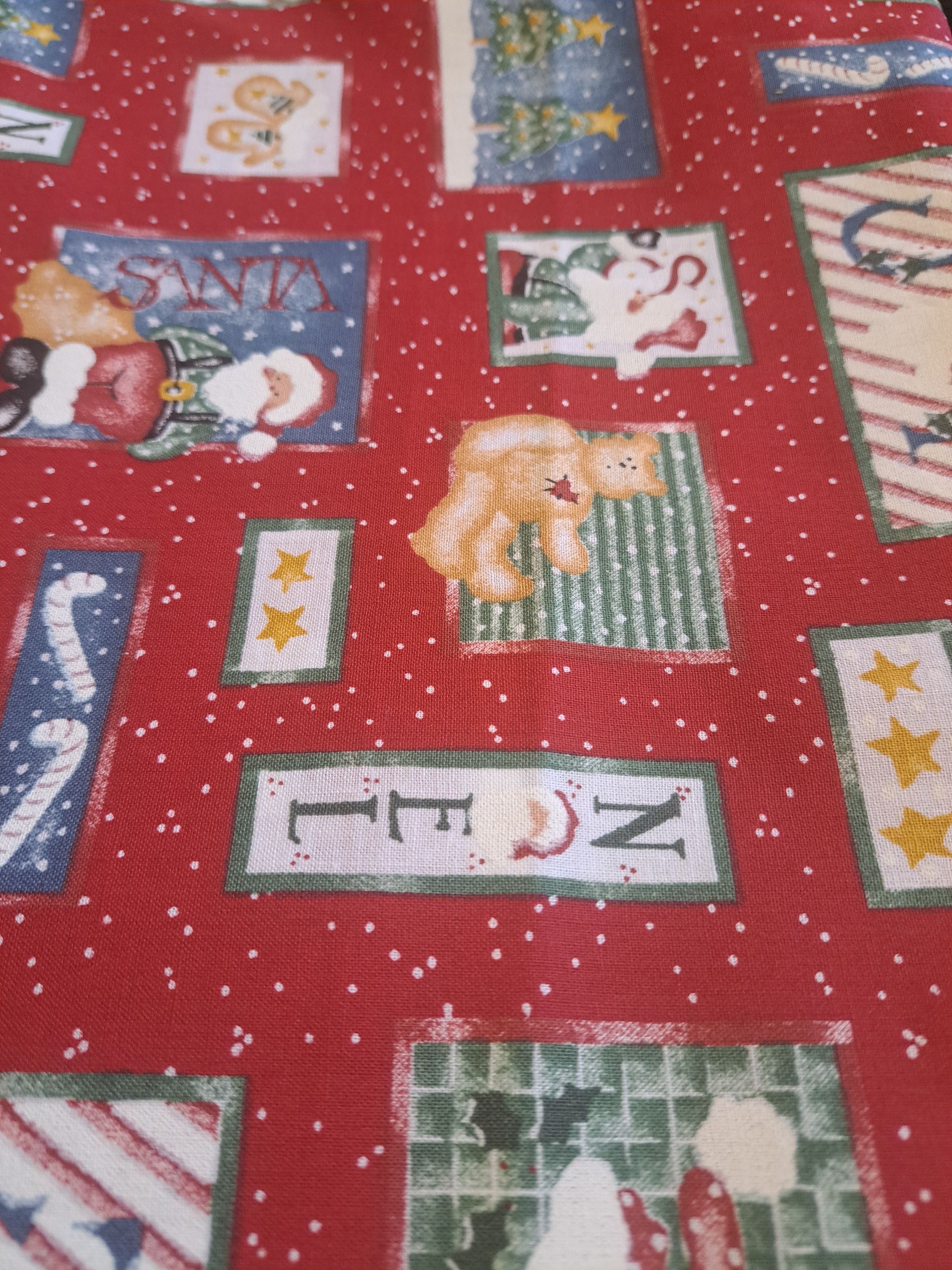 1996 Country Santa Patch Christmas - Daisy Kingdom