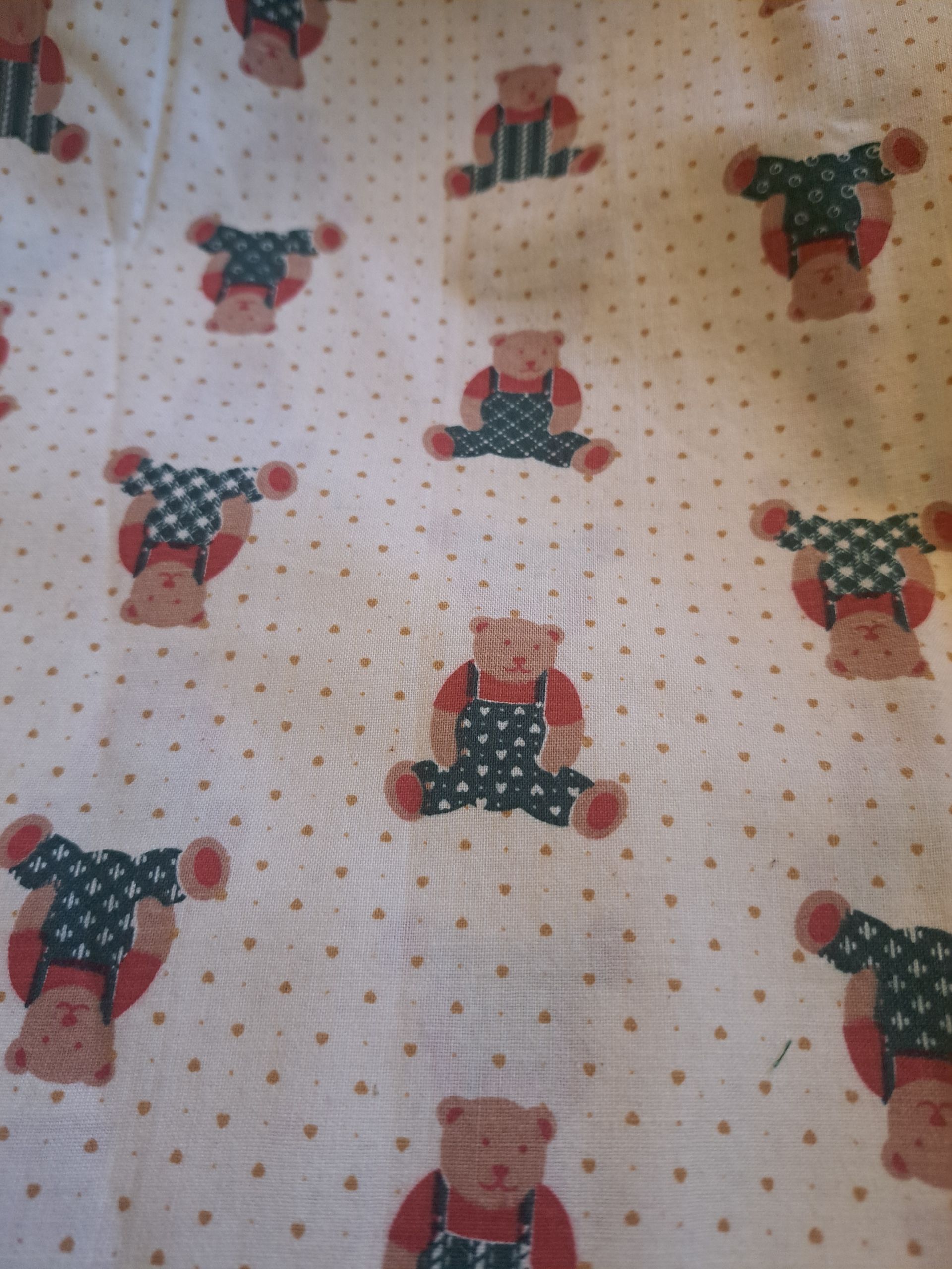 Vintage 1980 Baby Teddy Bears - Unknown Designer