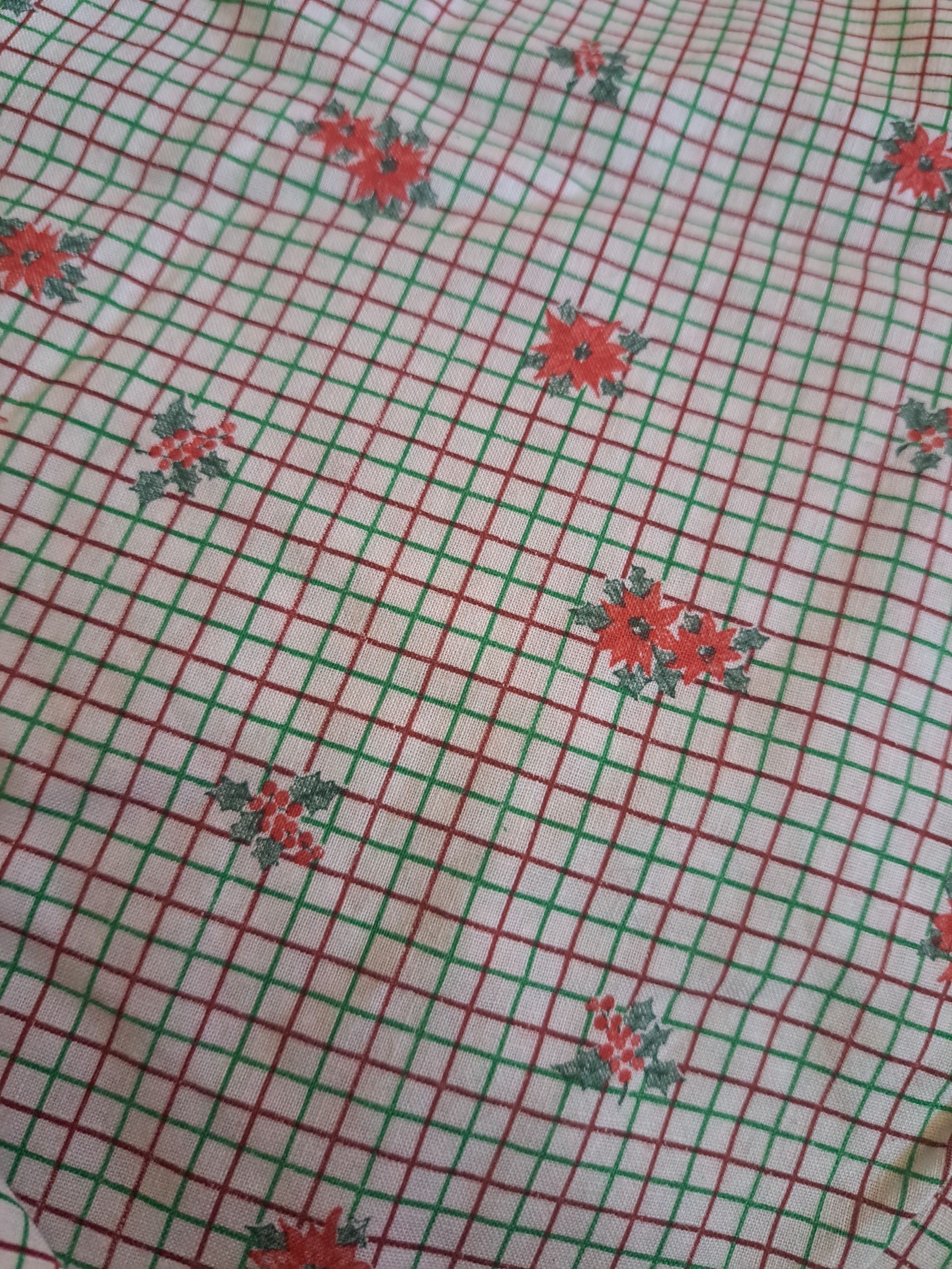 1930's Retro Floral Plaid by: Windham Fabrics
