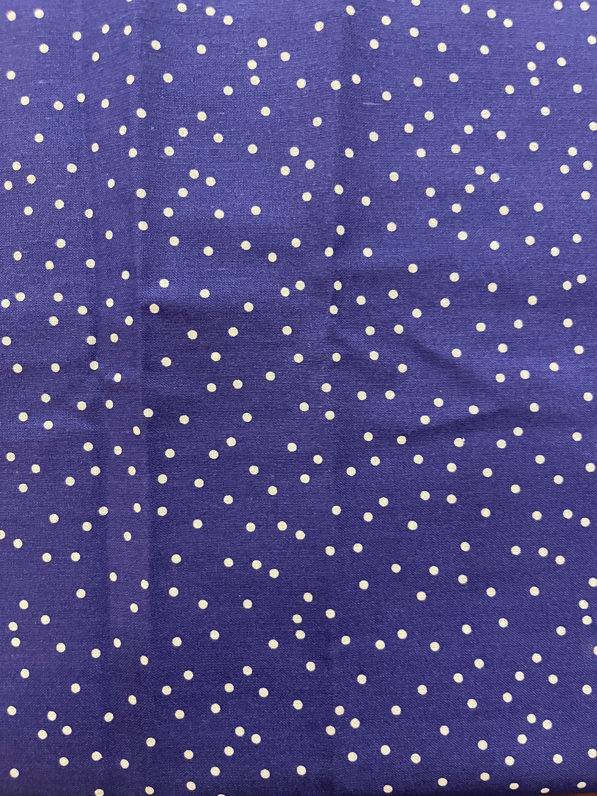Blue with Dots - Quilters Showcase