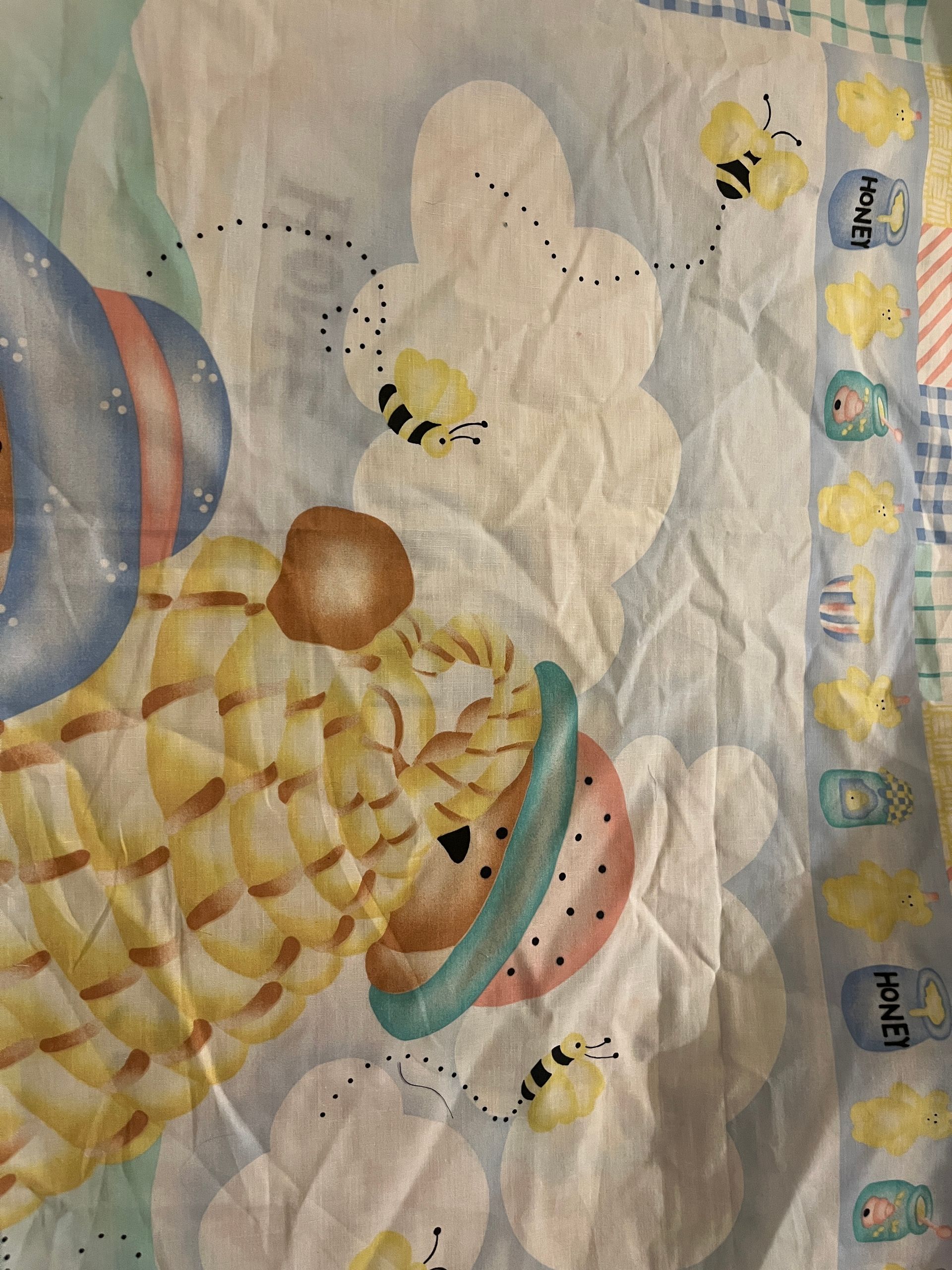 Honeybears Picnic Quilt Panel - Daisy Kingdom