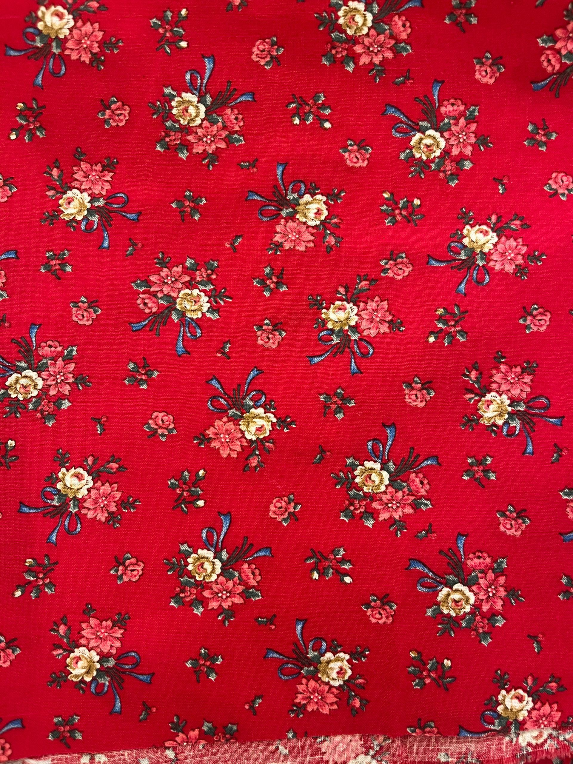 Floral Bouquet on Red - VIP Cranston