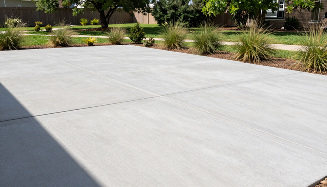 Concrete patio and walkway Austin