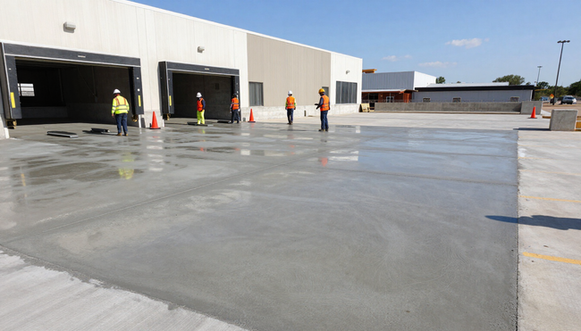 Commercial concrete Austin