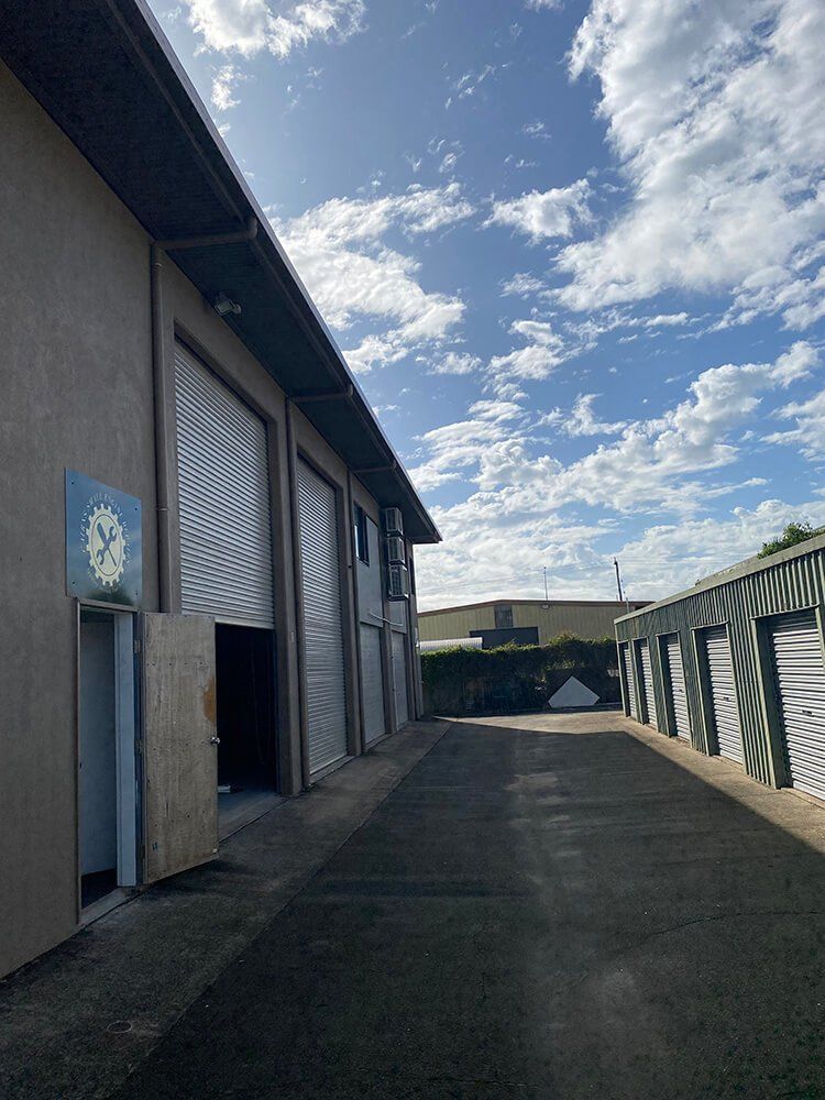 Exterior View of Storage Units — Cairns Small Engine Repairs in Bentley Park, QLD