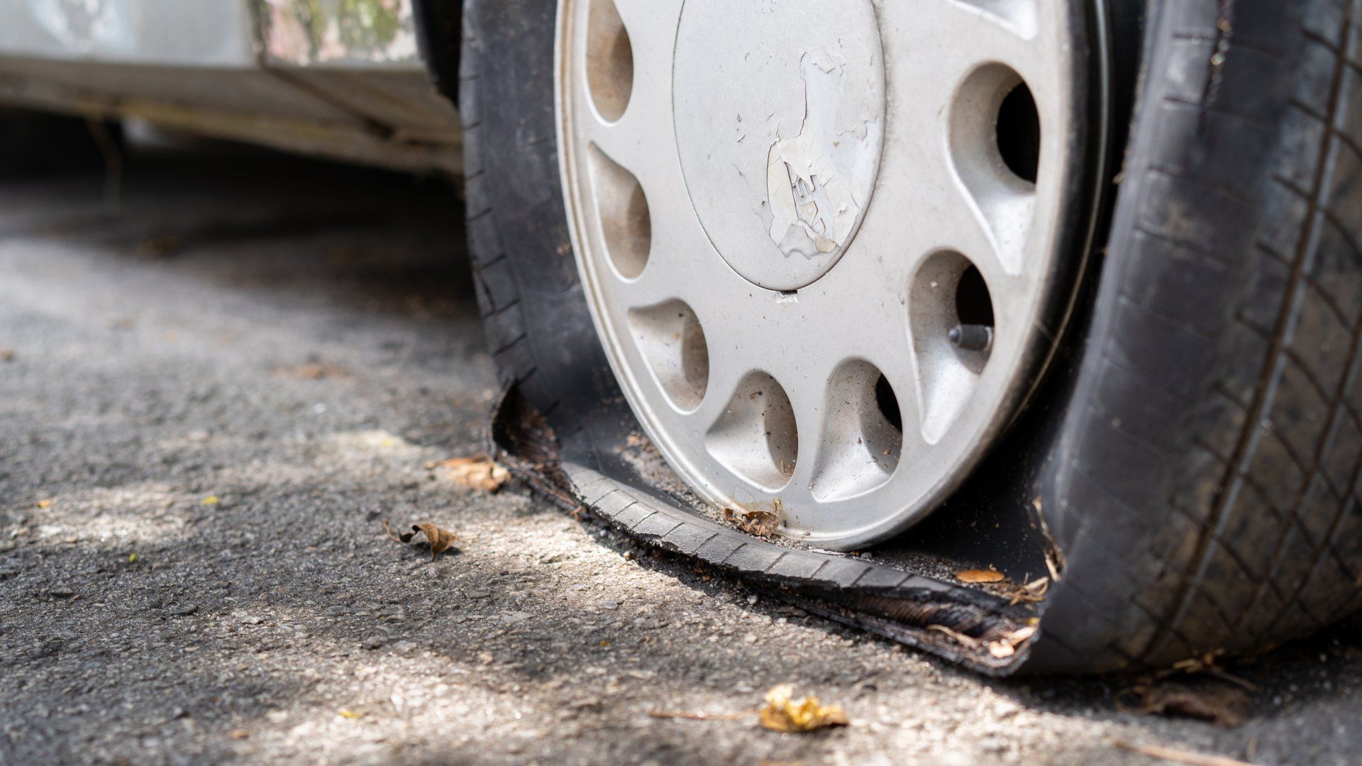 Wheel Alignment Equipment on A Car Wheel — Wells, ME — Wells Auto Care