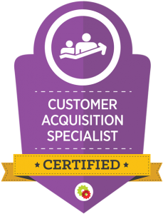 Customer acquisition specialist Certificate