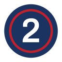 Number 2 icon