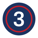 Number 3 icon