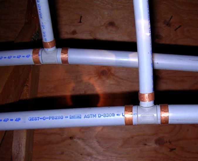 Polybutylene pipes