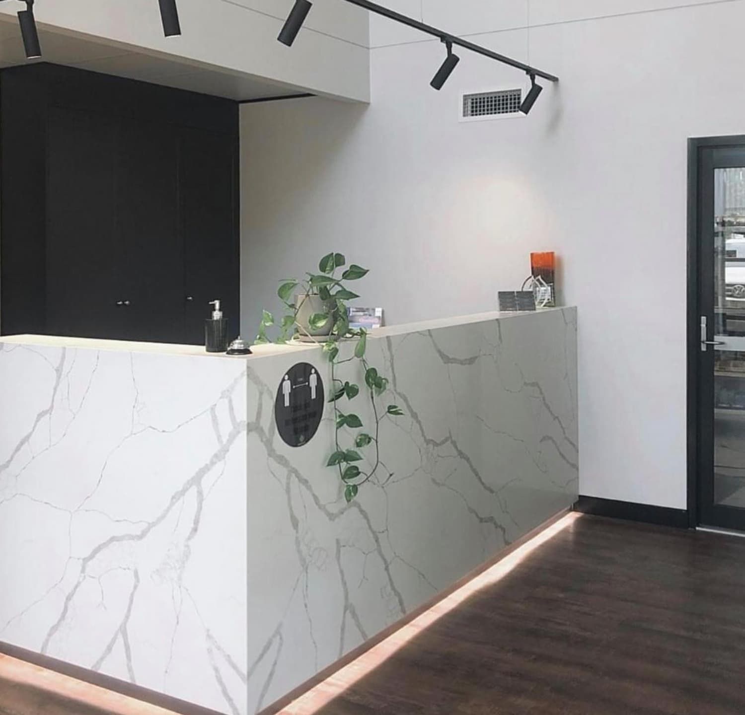 Commercial Reception Area - Custom Benchtops on the Sunshine Coast, QLD