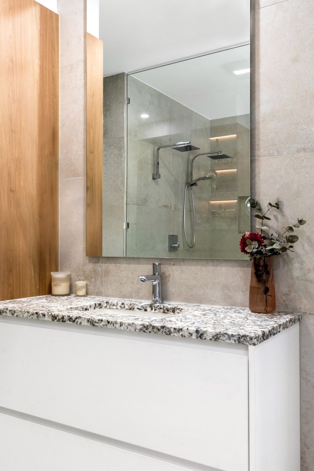 Bathroom With Two Basins - Bathroom Renovations on the Sunshine Coast, QLD