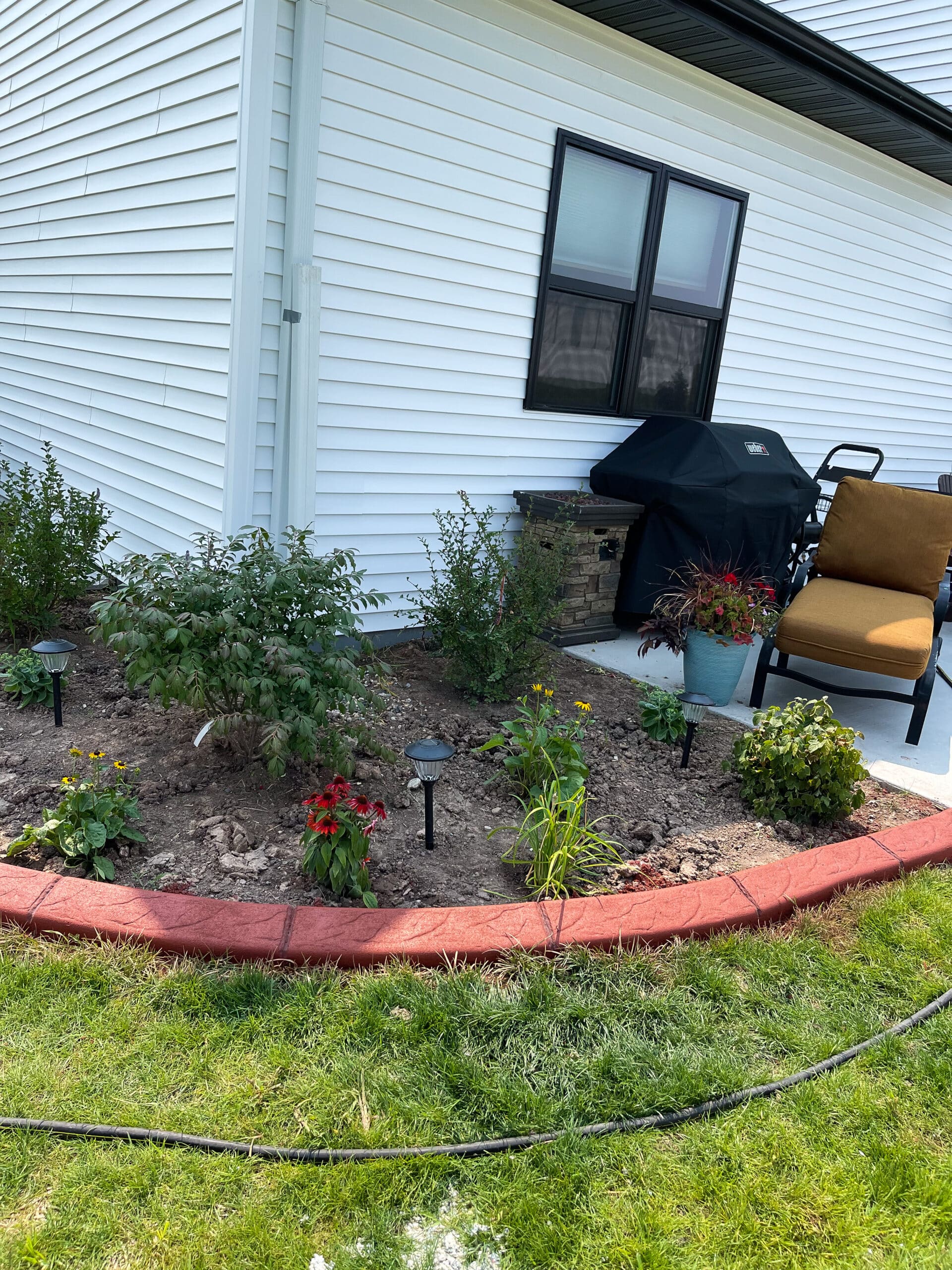 Concrete Curb Pattern in A Landscape — Appleton, WI — Vargas Curb
