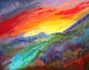 Fine art embroidery by Lynn Parr