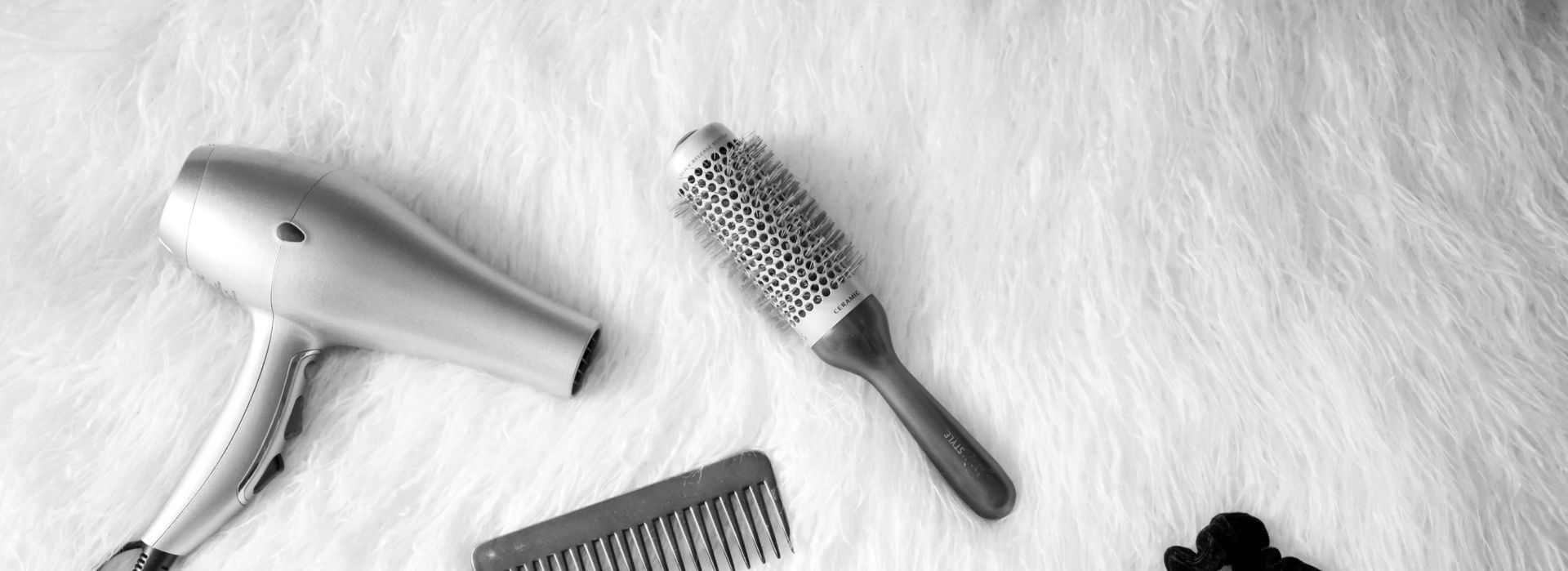 Various hair brushes showcasing different styles for hair care