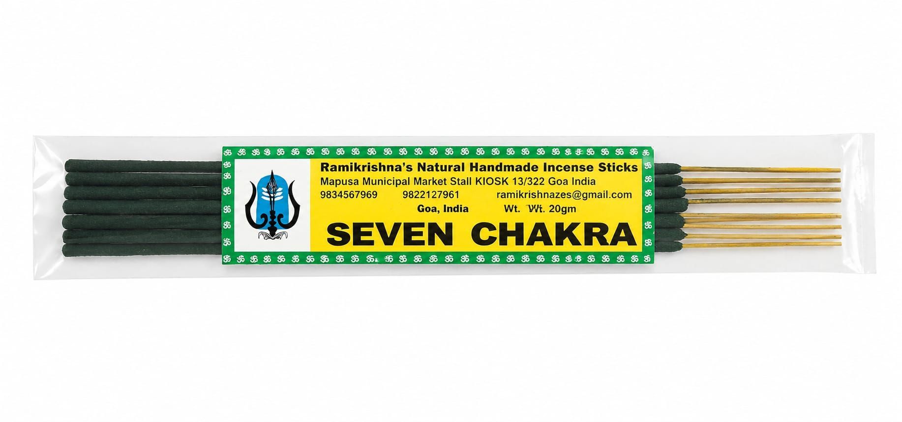 ? Seven Chakra – Handgemaakte Wierook