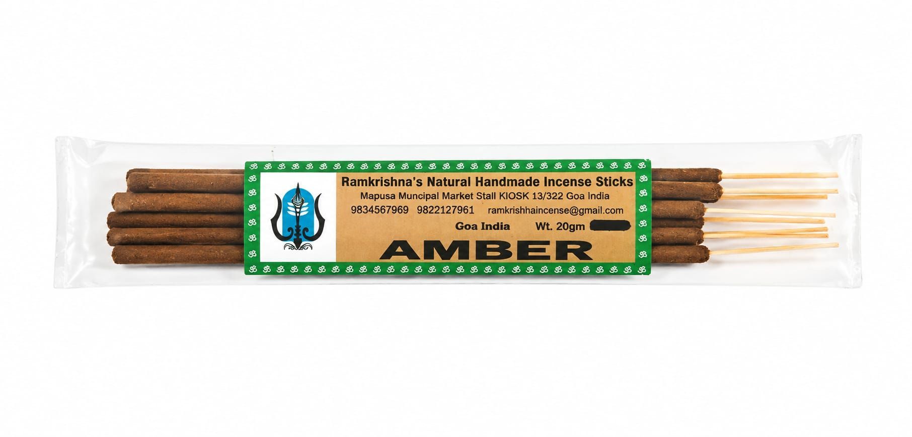 ? Amber – Handgemaakte Wierook