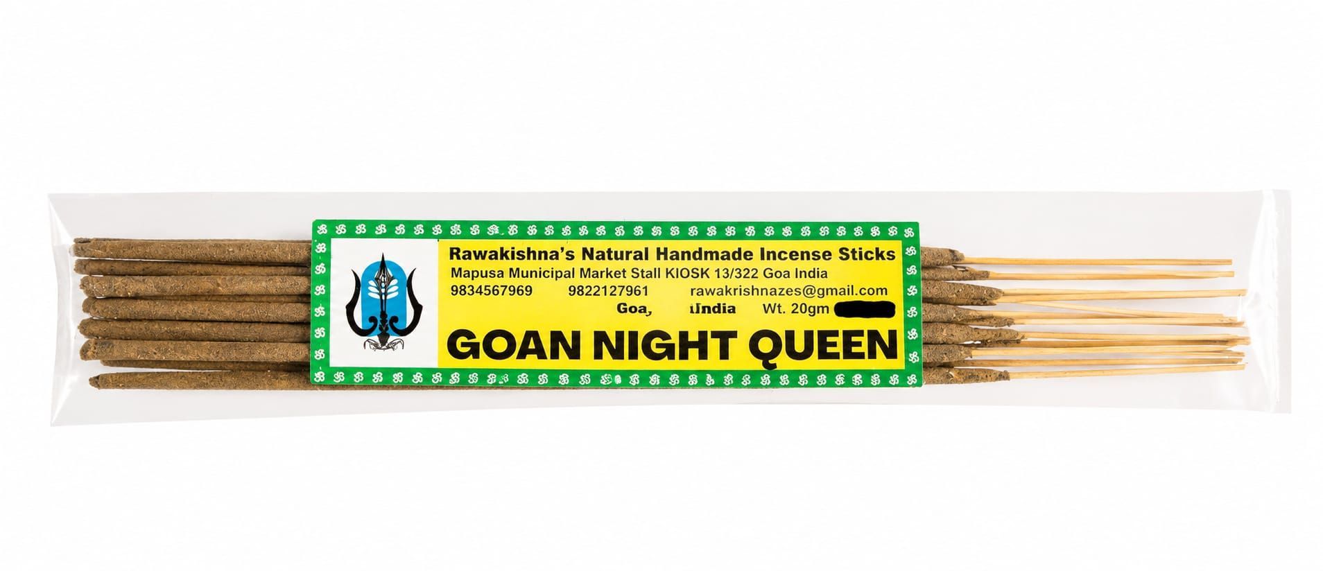 ? Goan Night Queen – Handgemaakte Wierook
