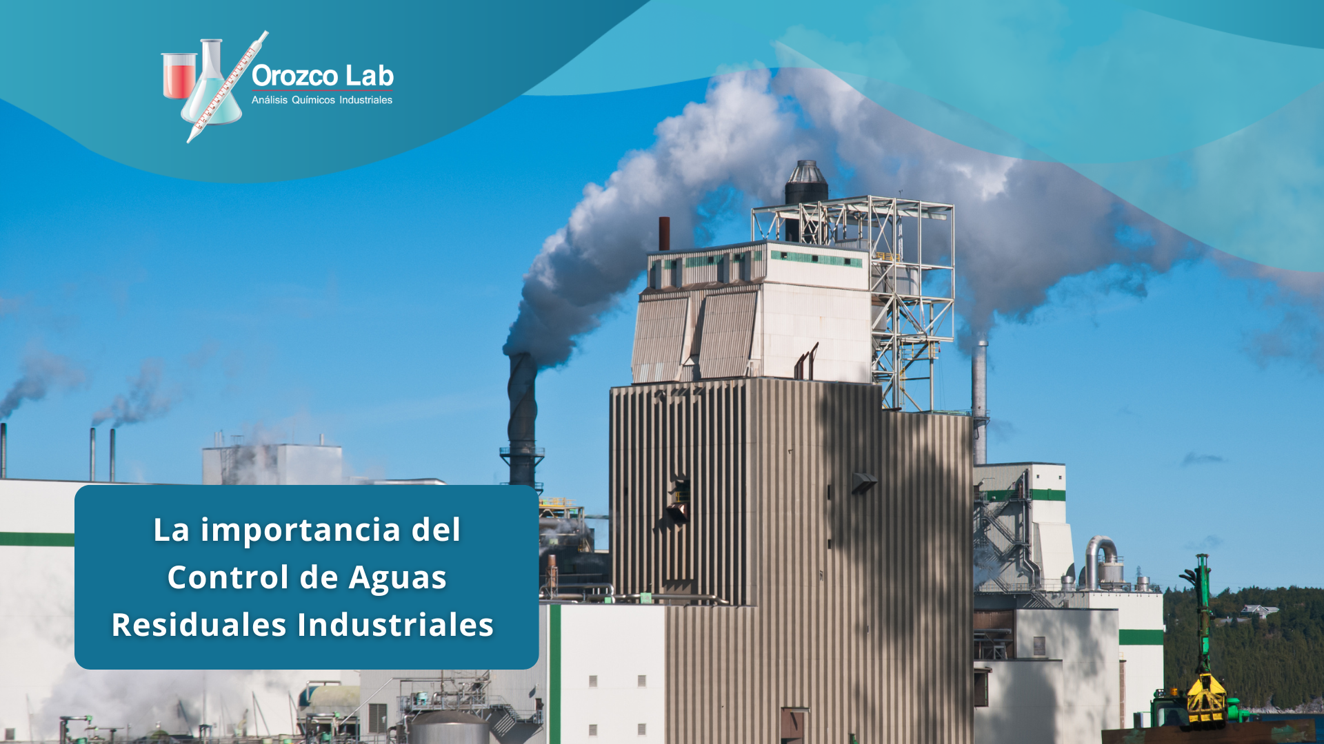 agua-residual-industrial Imagen que representa a una industria que podría generar aguas residuales
