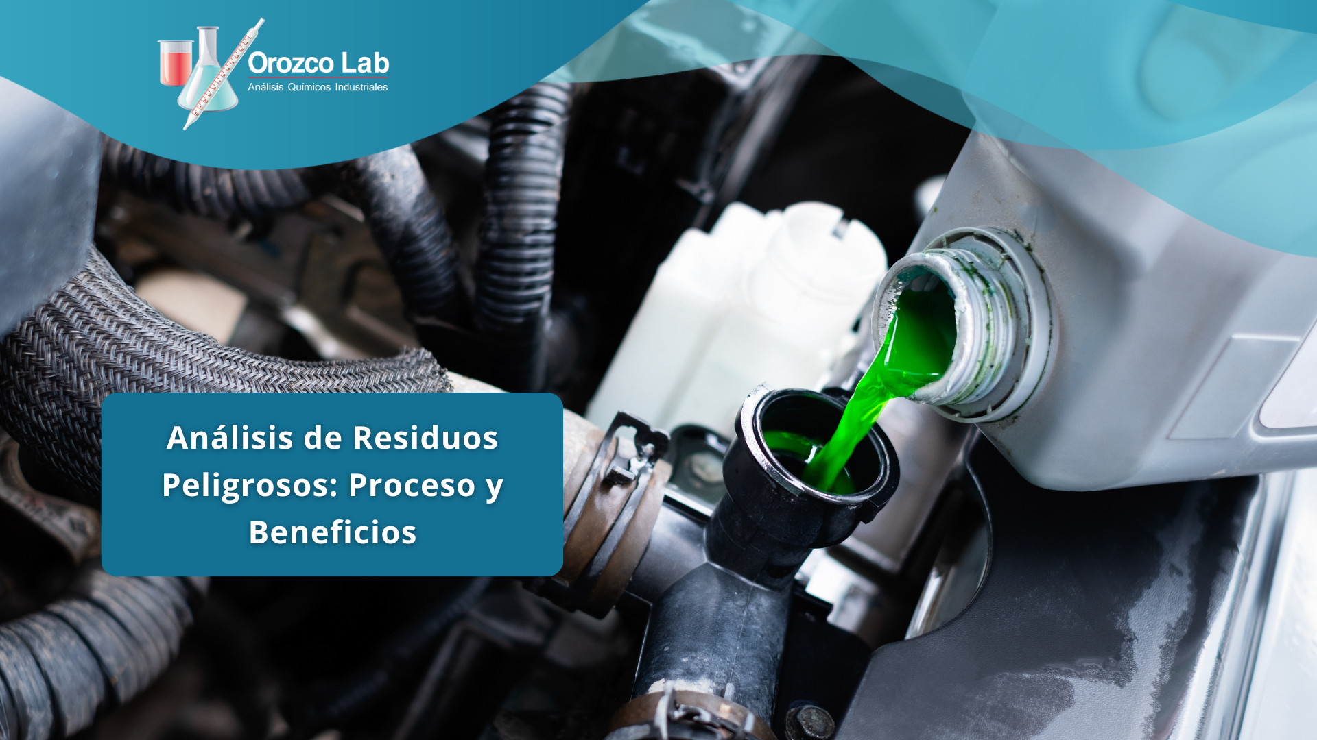 Imagen representativa de un posible residuo peligroso