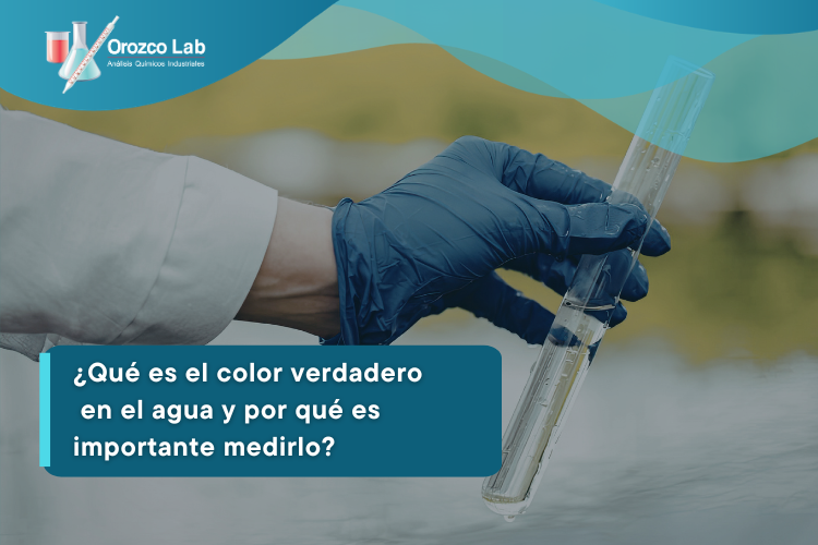¿Qué es el color verdadero en el agua y por qué es importante medirlo?