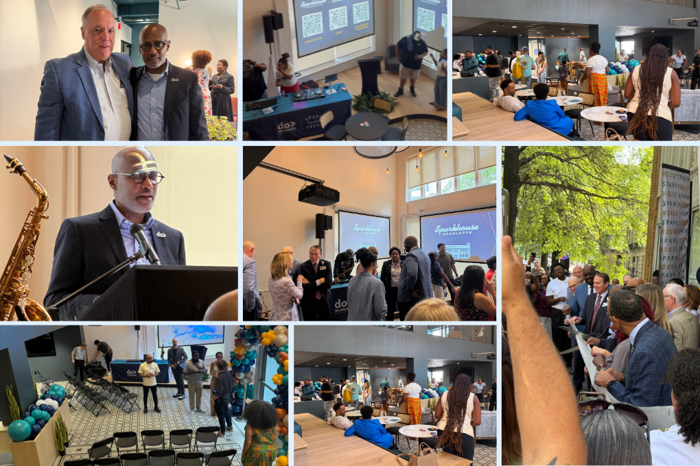 Do Greater Charlotte - Spark House Opening Collage