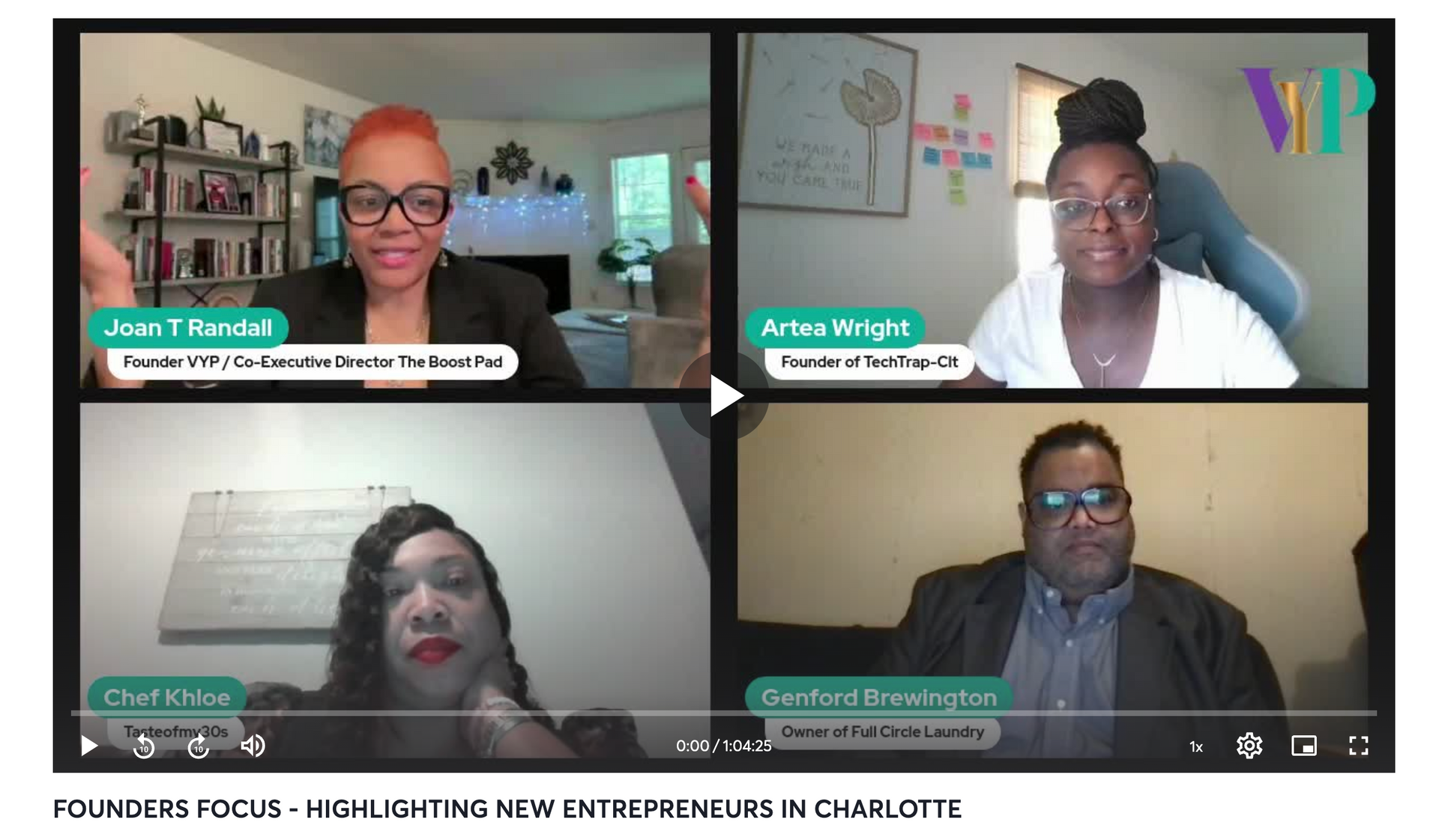Founder's Focus, Cohort 8