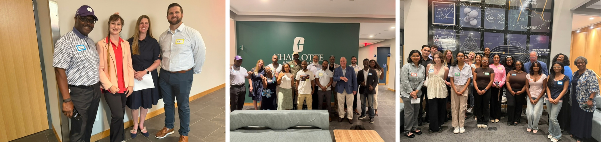 UNC Charlotte Team, 12 Alumni Founders, LEADS students