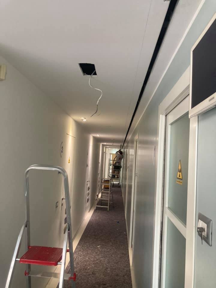 seconda fase lavoro illuminazione