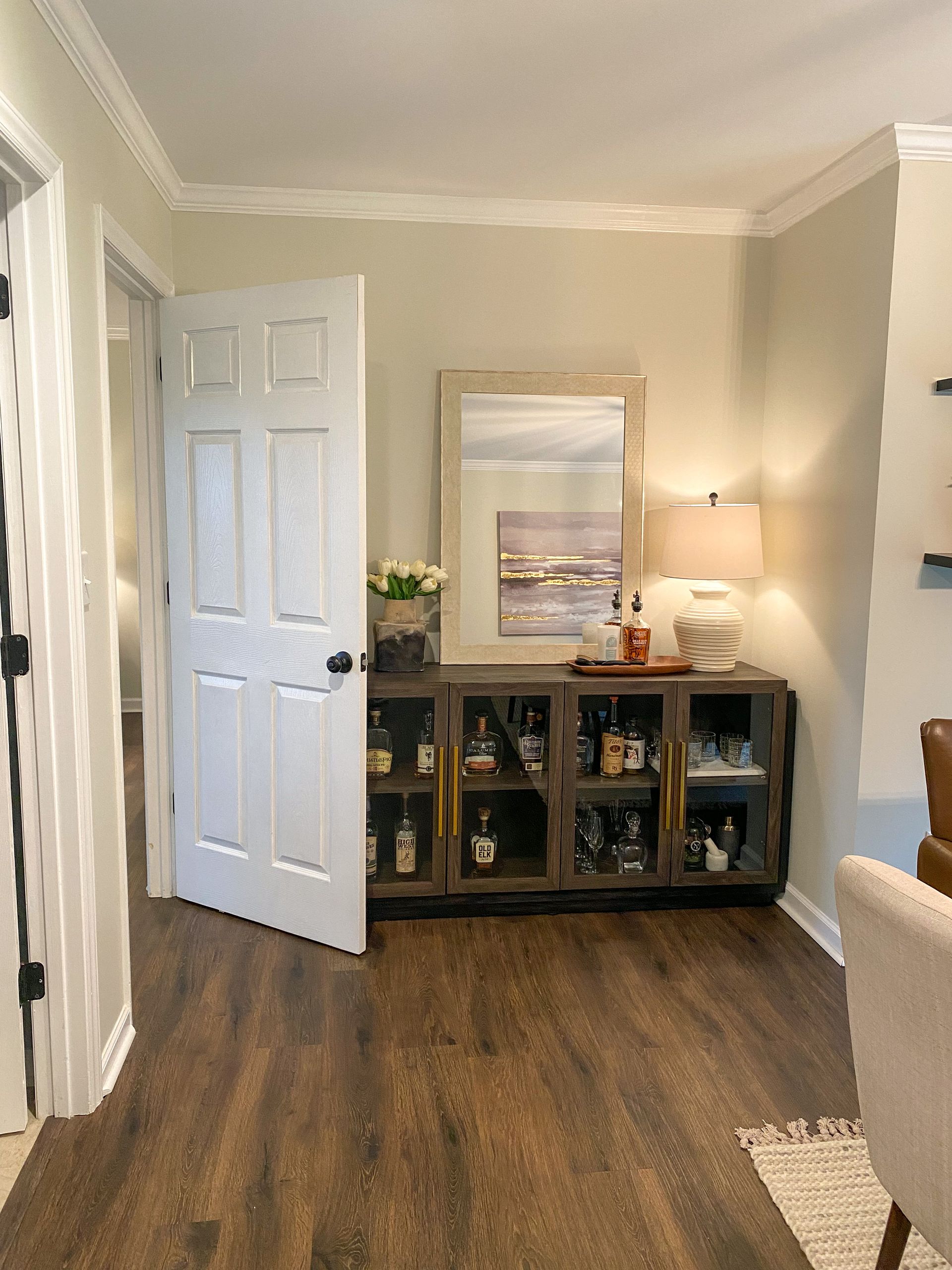 DIY Barn Door Installation Without Removing Trim