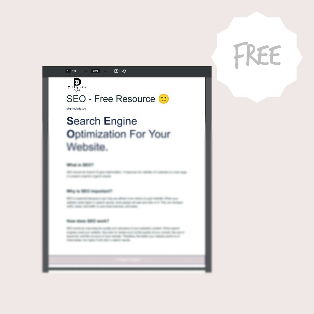 SEO Chicago FREE resource from Pilgrim Digital