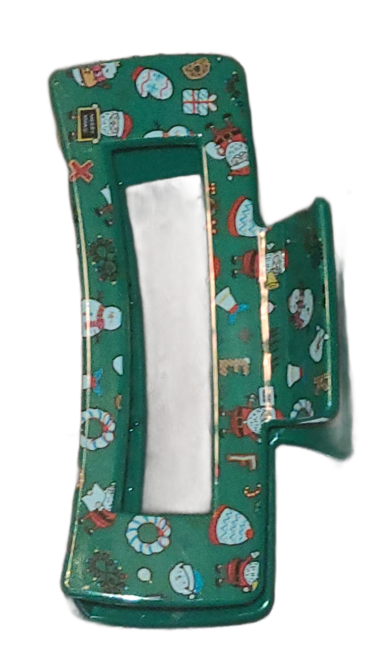 Christmas Hair Claw Clip