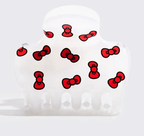 Hello Kitty Cloud Hair Claw with Red Bows
