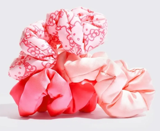 Hello Kitty 3 Piece Scrunchie