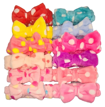 Dotted Spa Head Bands