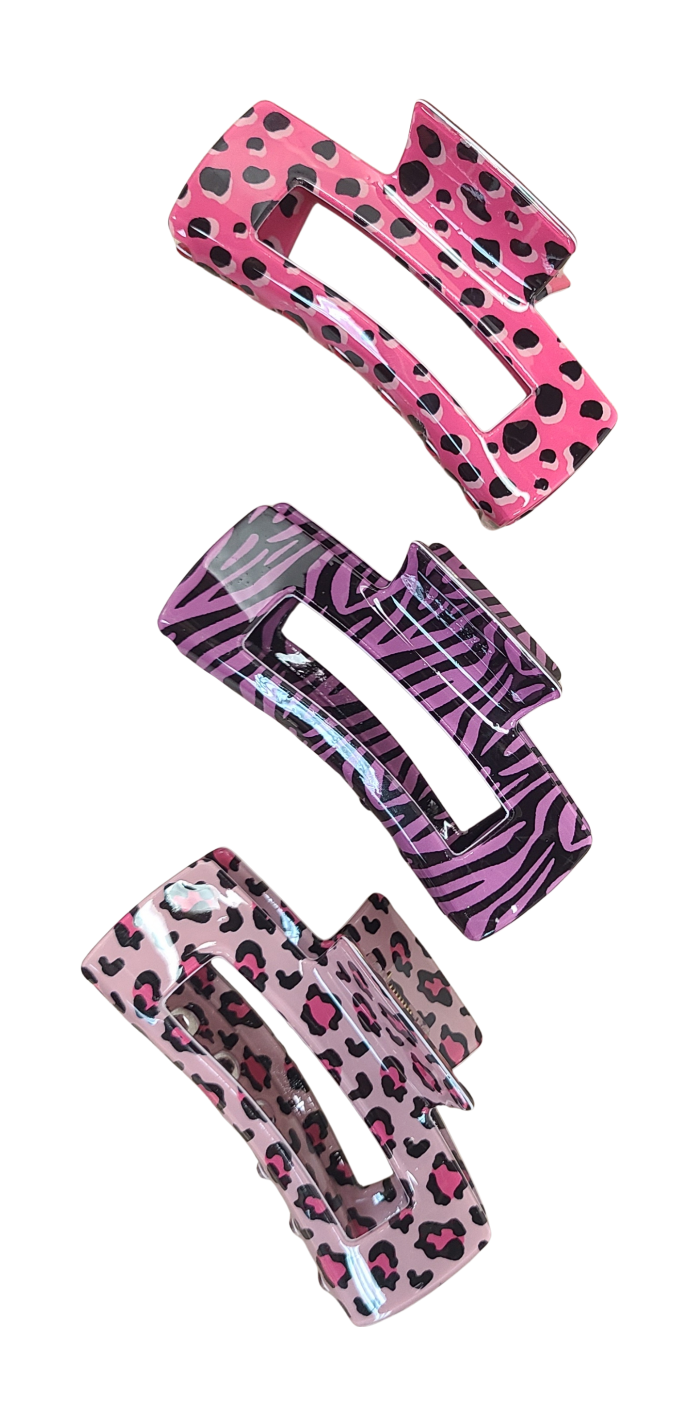 Animal Print Hair Claw