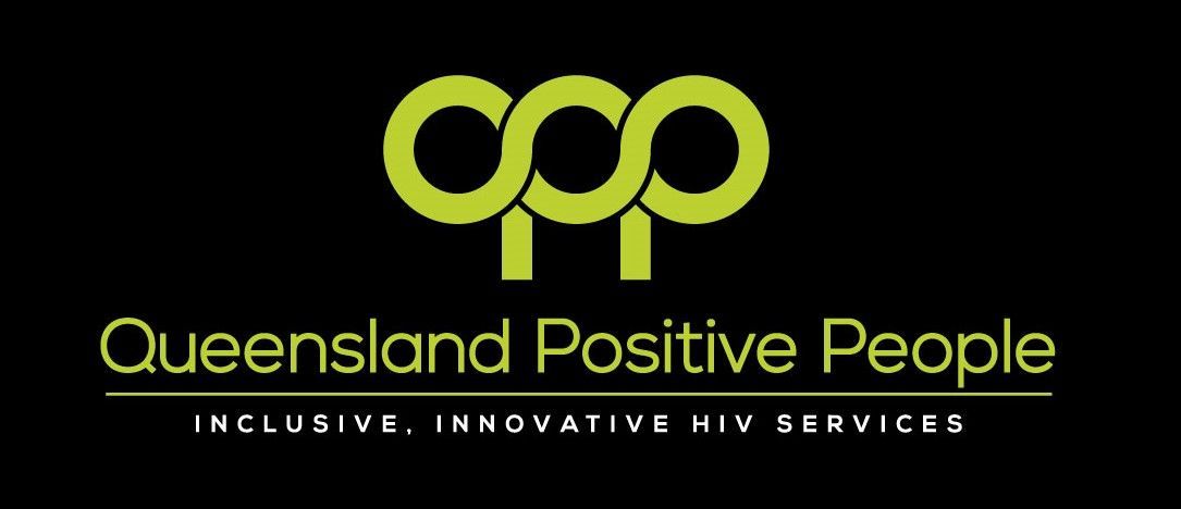 Logo of Queensland Positive People: green 