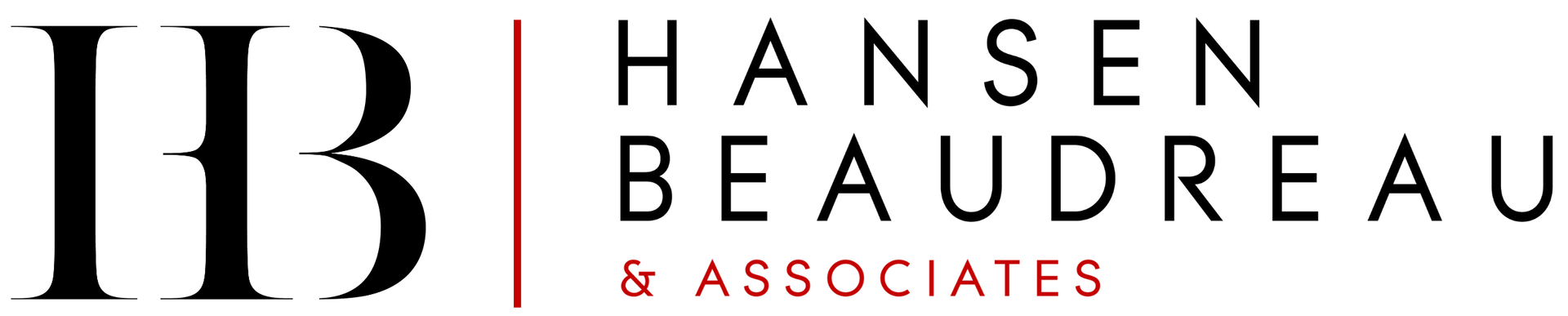 The logo for hansen beaudreau and associates