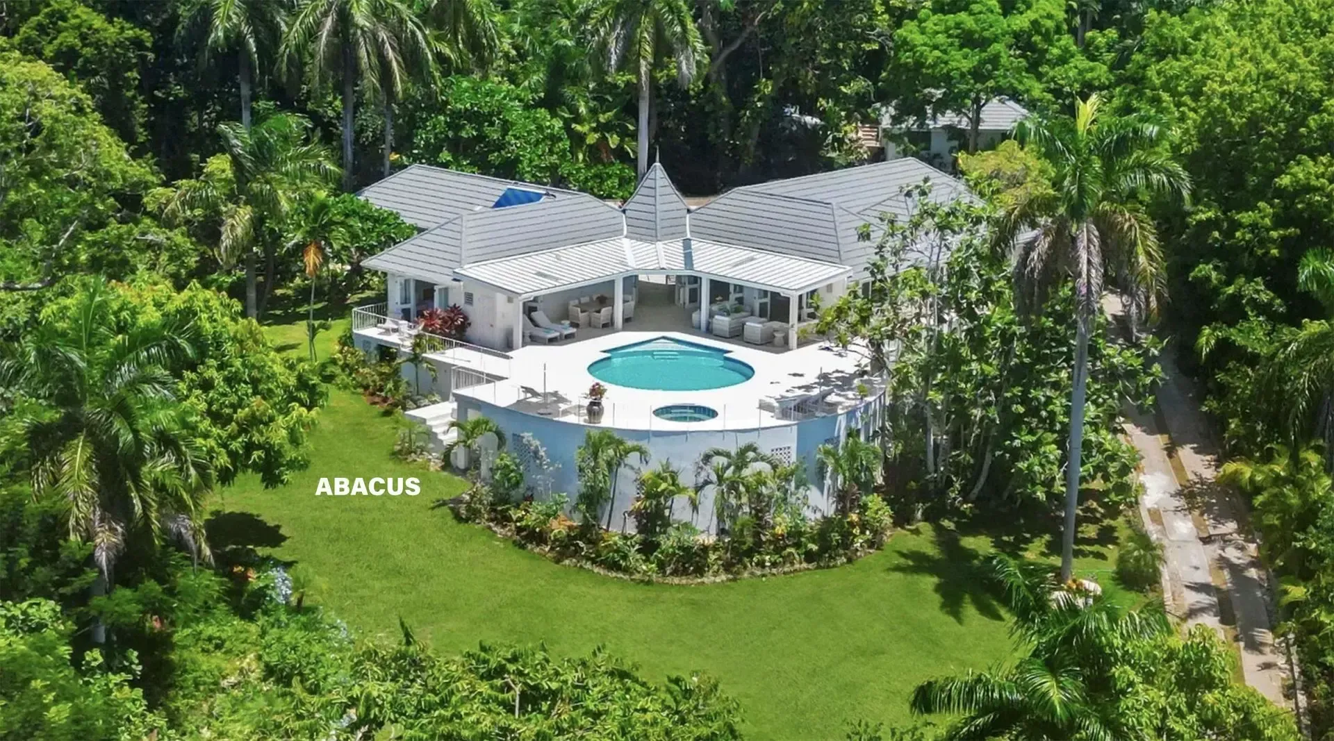 Aerial View Abacus Luxury Montego Bay Villa