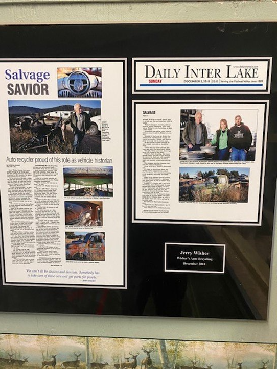 Car Parts Kalispell, MT Wisher's Auto Recycling