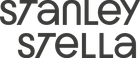 Le logo Stanley/Stella présente le nom de la marque en gris foncé, en police sans empattement, avec des « 7 » stylisés remplaçant les « t ».