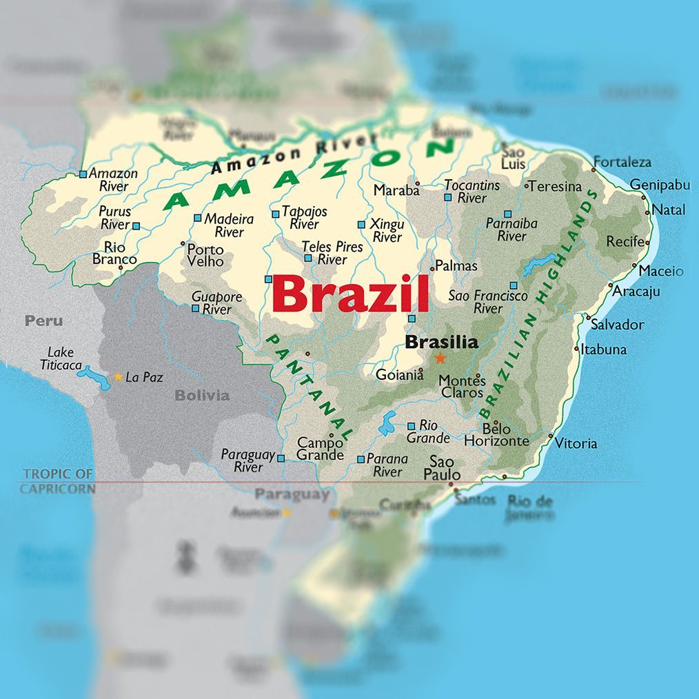 Brazil Map