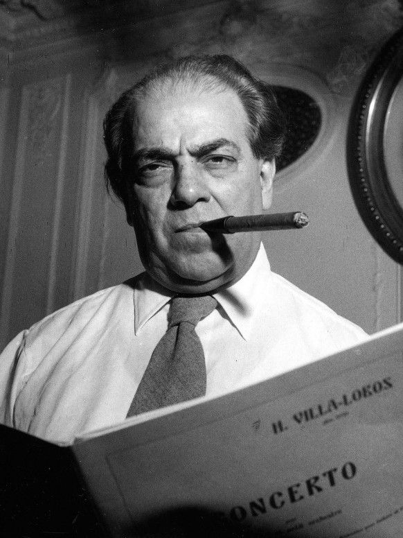 Composer Heitor Villa-Lobos