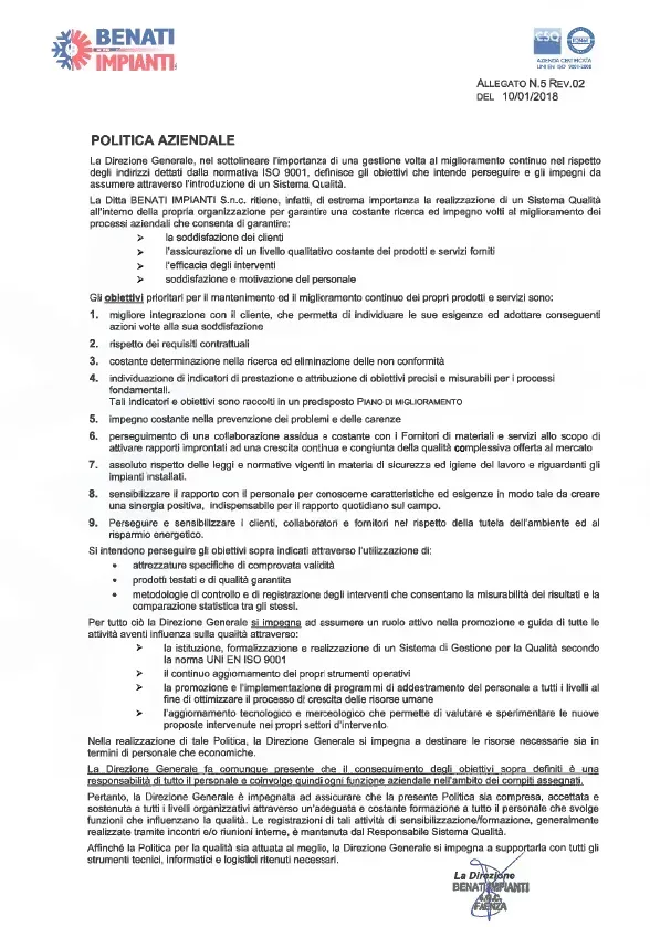 certificato