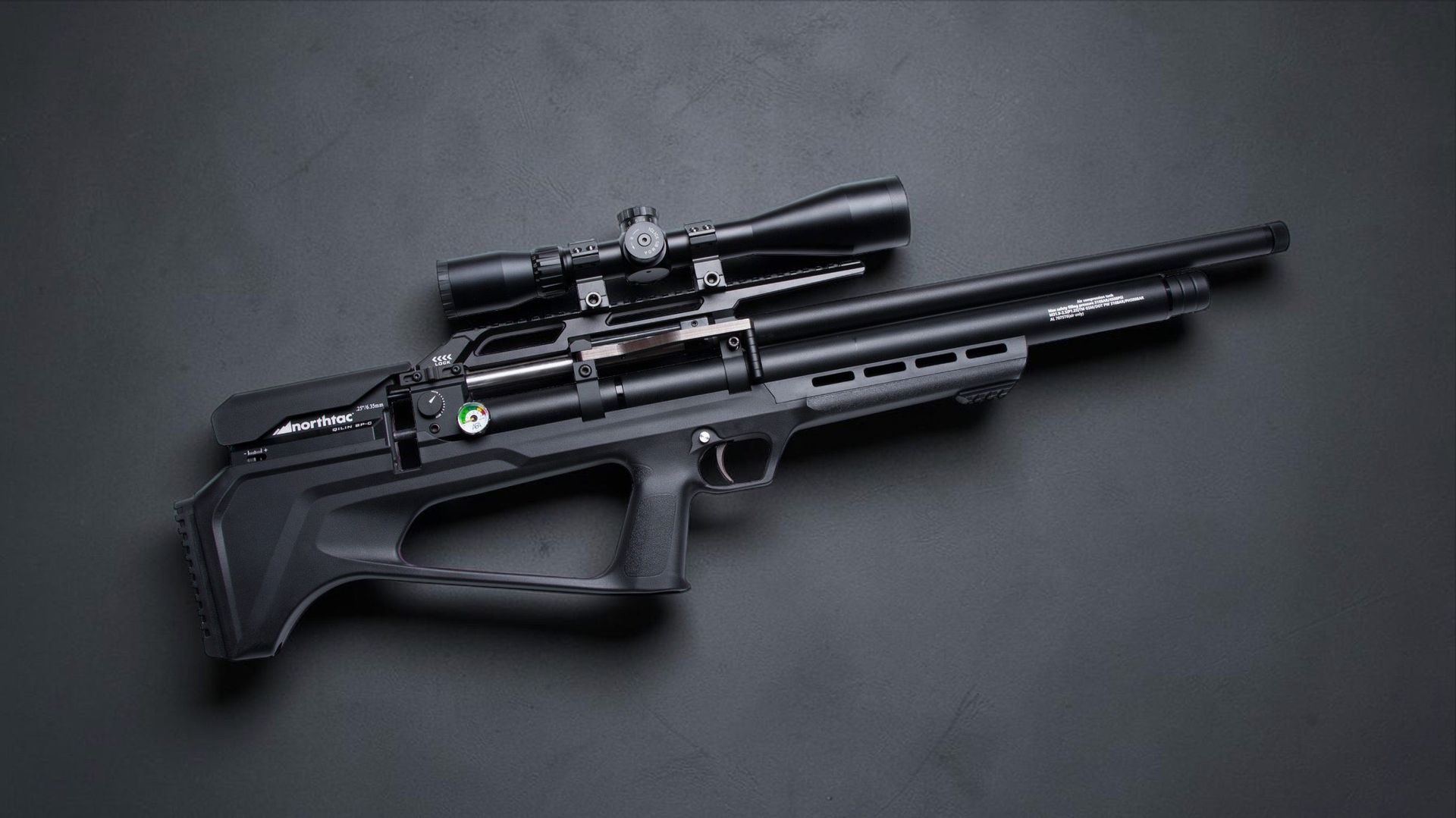 NorthTac Qilin bullpup PCP air rifles