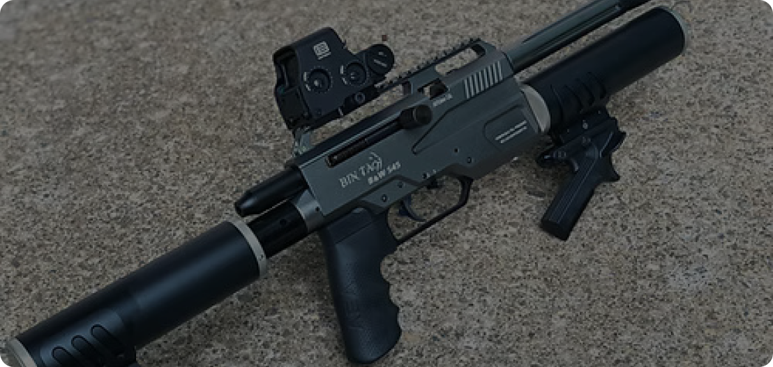 BinTac semi-auto PCP air rifles and pistols